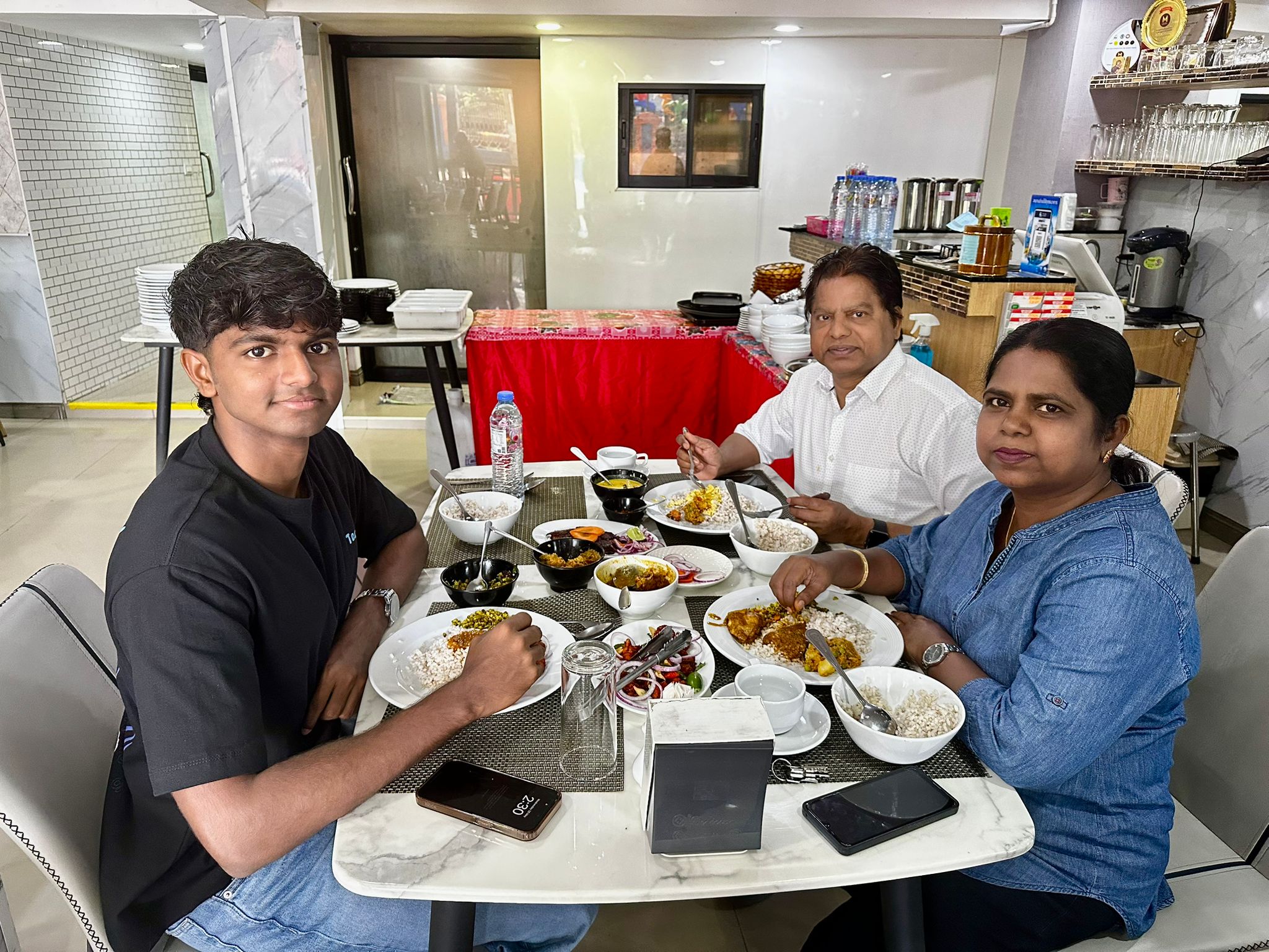 Family Dinner Indian Cuisine