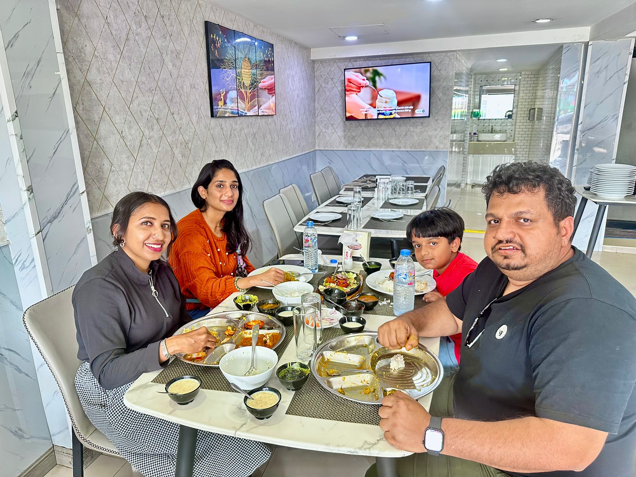 Family Thali Banana Leaf Meal