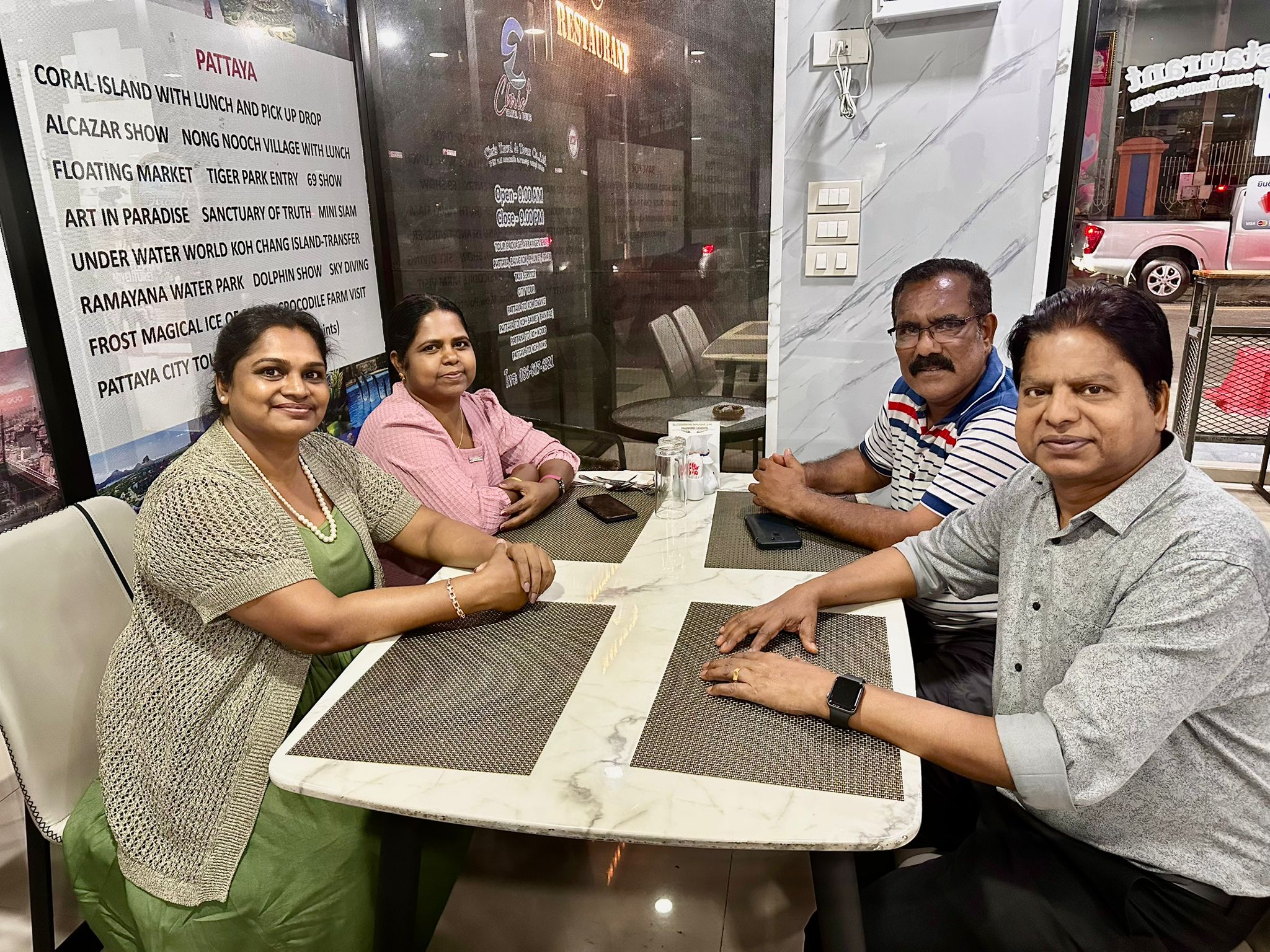 Friends Dining Evening