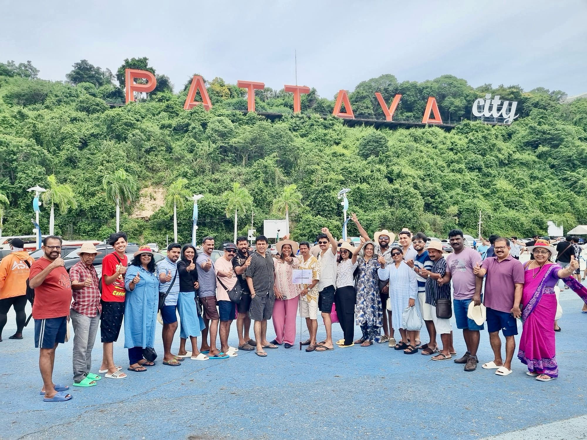 Guests Pattaya City Group Photo